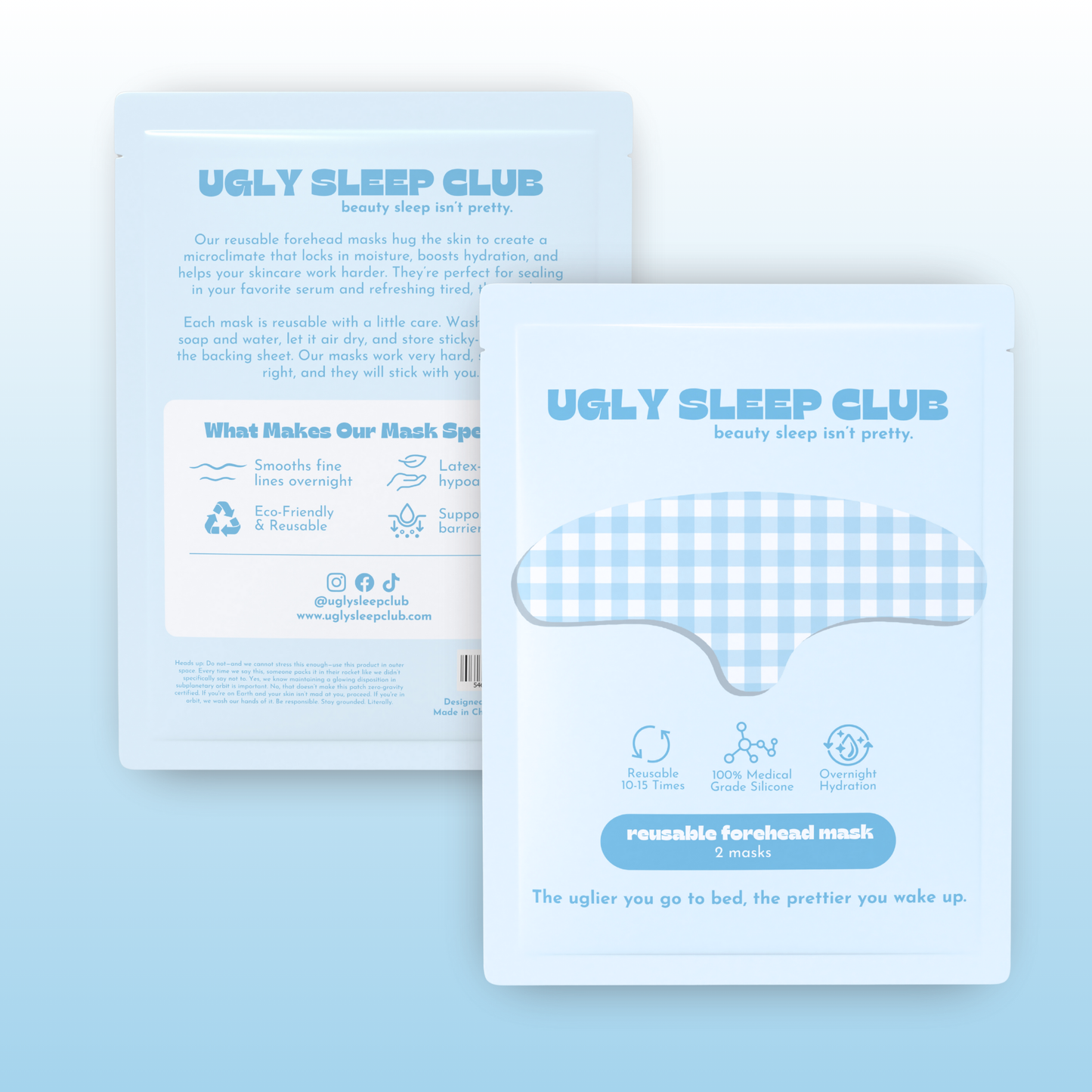 Reusable Forehead Masks